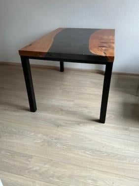 Mooi Eettafel Hout/Beton