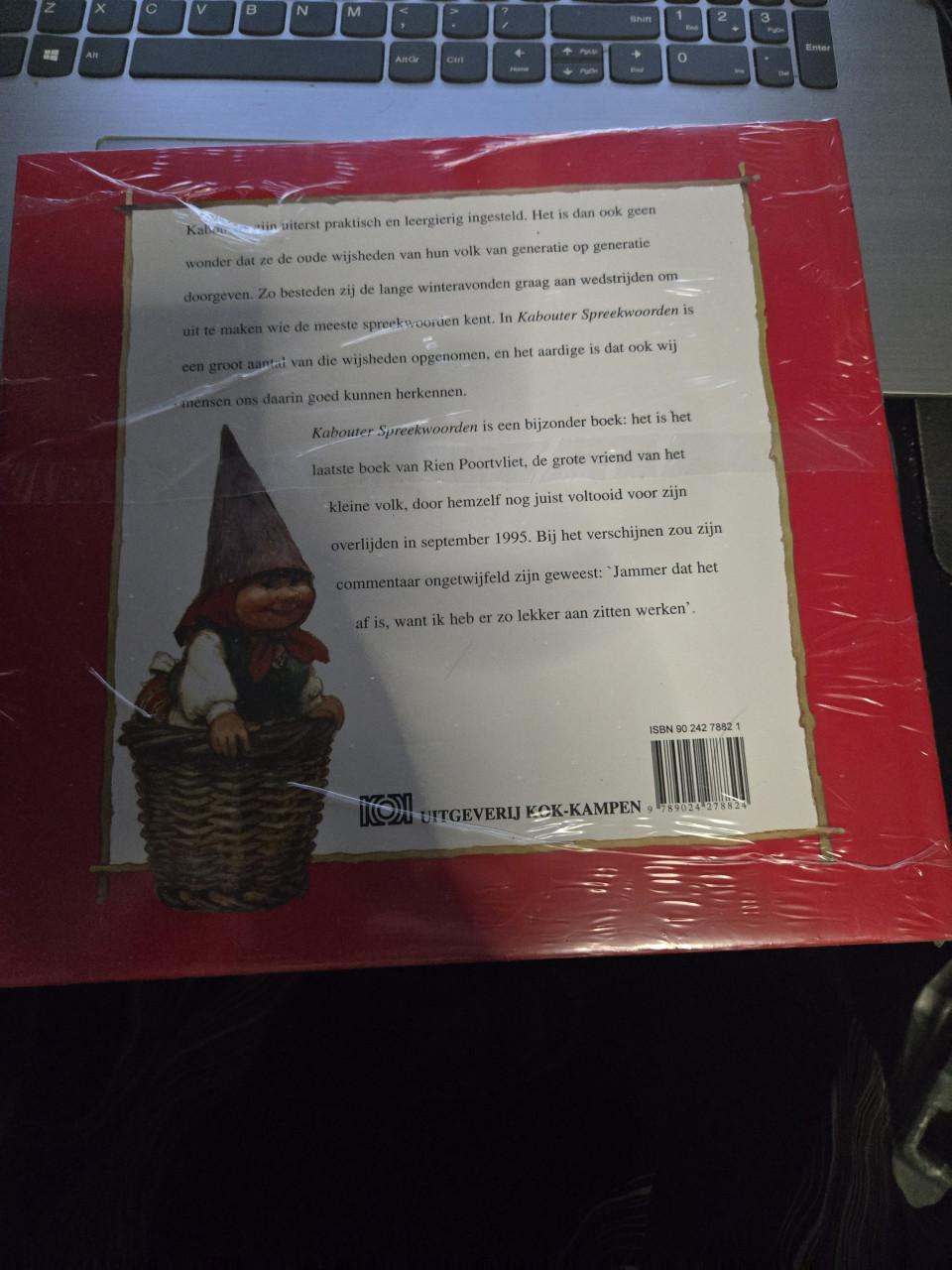 Boek Kabouter Spreekwoorden van Rien Poortvliet.