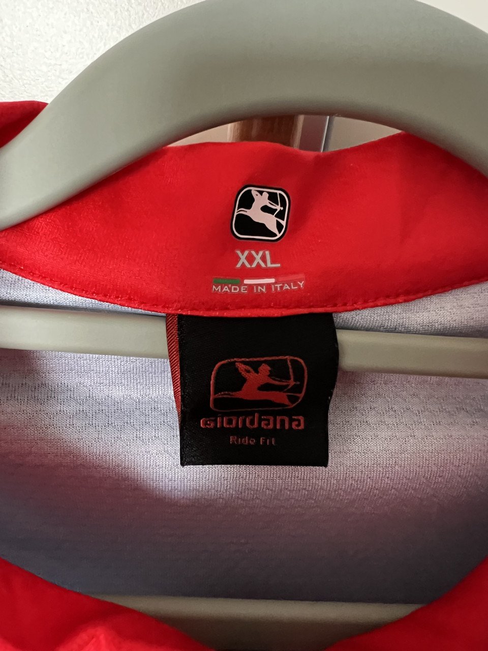 Giordana heren fietsshirt korte mouw maat XXL