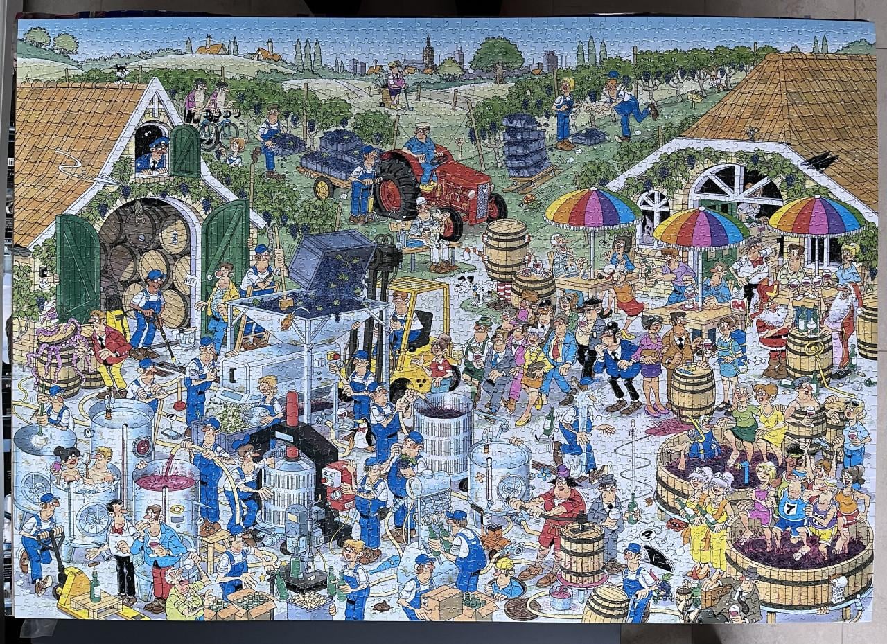 Van Haasteren puzzel 3000 stukjes
