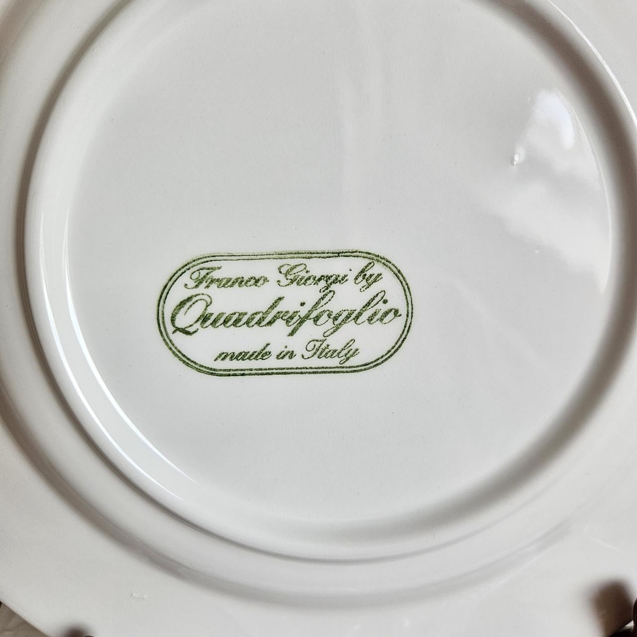 Quadrifoglio Franco Giorgi 11 ontbijtborden