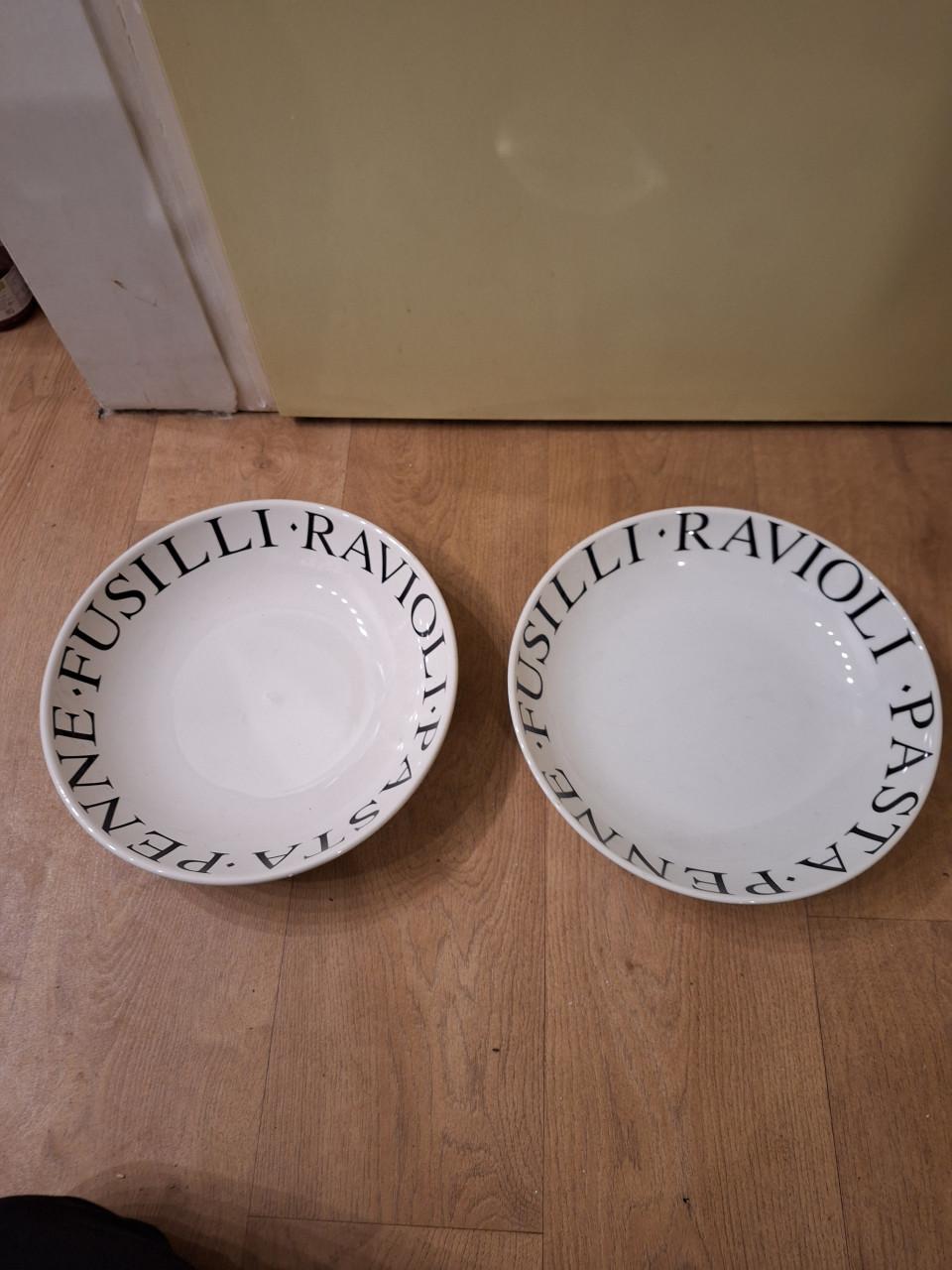 Gratis 2 pasta Schalen