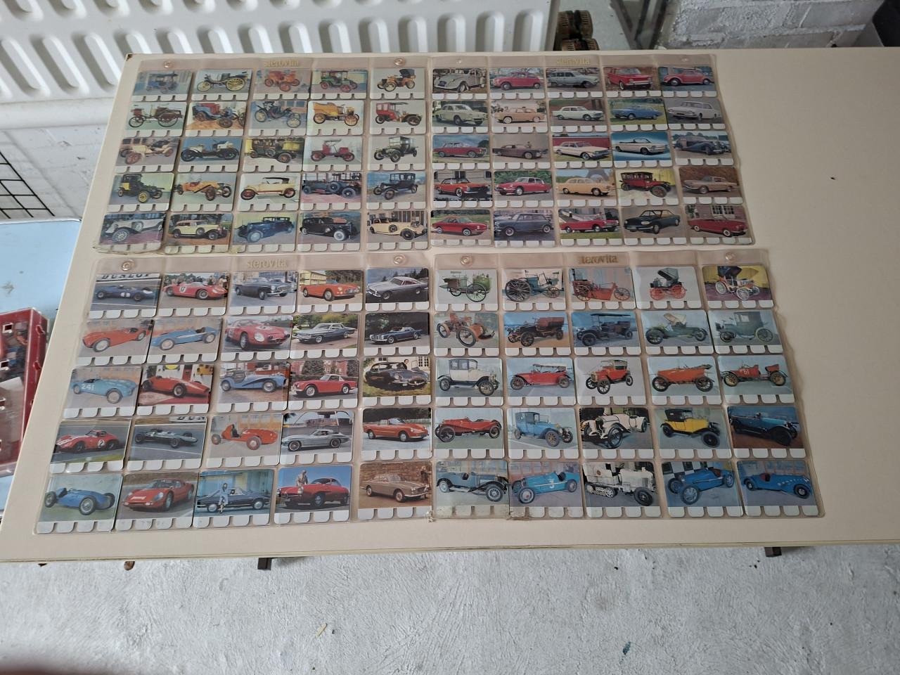 Vellen platic hoezen, afbeeldingen mini auto's