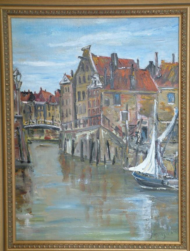 Schilderijen  Jac Caljouw Arnemuiden