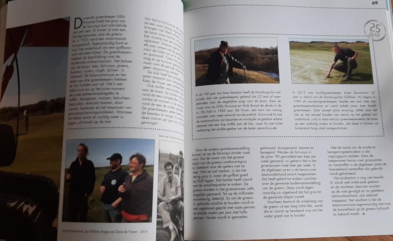 En over het duin de zee … 100 jaar Domburgsche Golflinks, 1914-2014