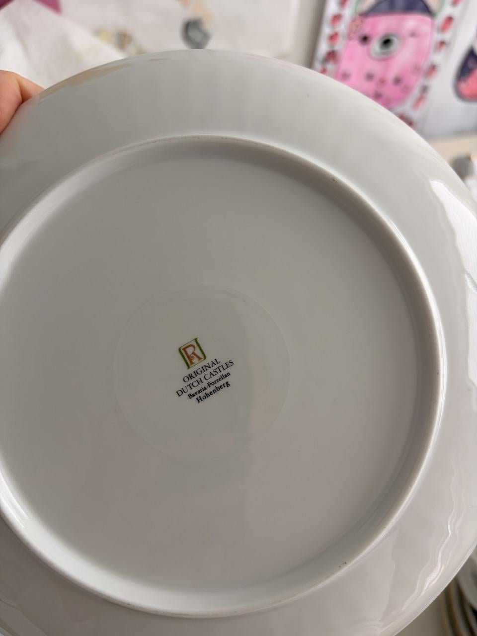 Porselein NL kastelen servies thee en koffie 18-delig compleet