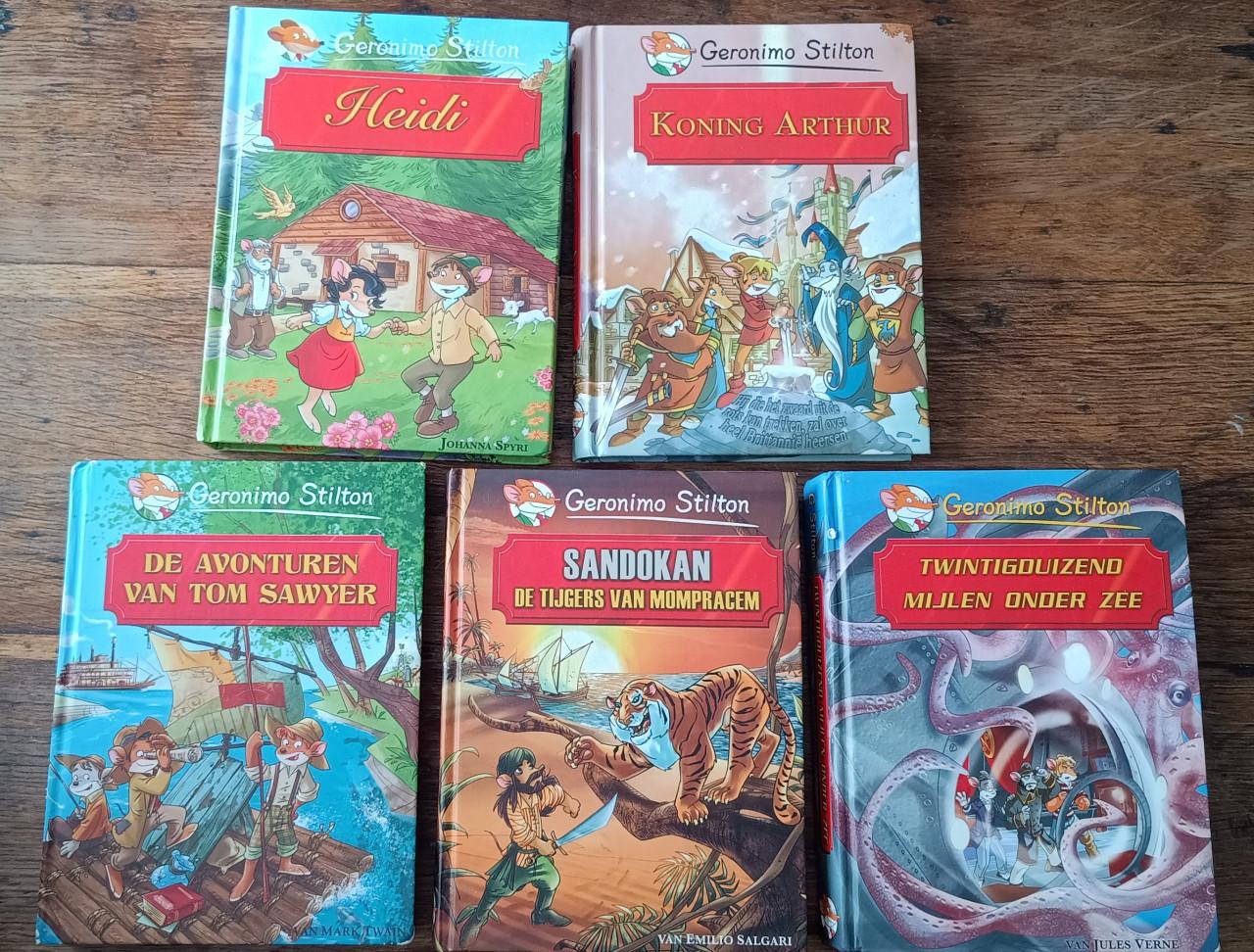Grote set Geronimo en Thea Stilton (20stuks)