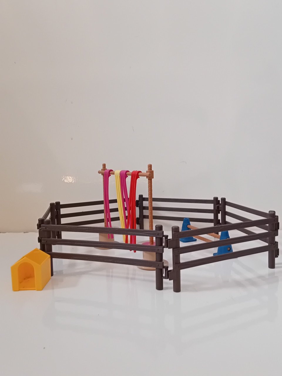Grote set Schleich paarden met veel accessoires