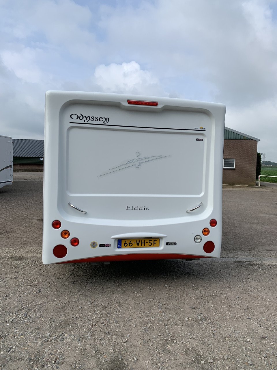 Caravan Elddis Odyssey 544, vakantie klaar