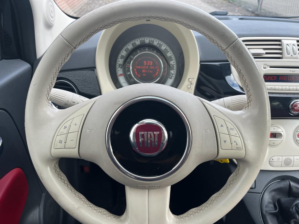Fiat 500 1.4-16v lounge | leder | orig. nl | nwe apk |