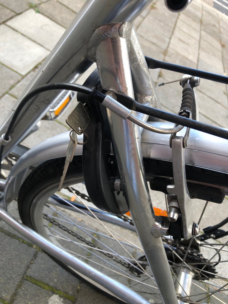 Damesfiets.
