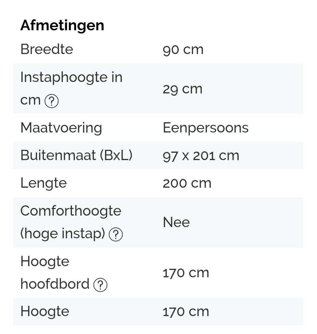 Compleet 1 persoons kinderbed inclusief lade,