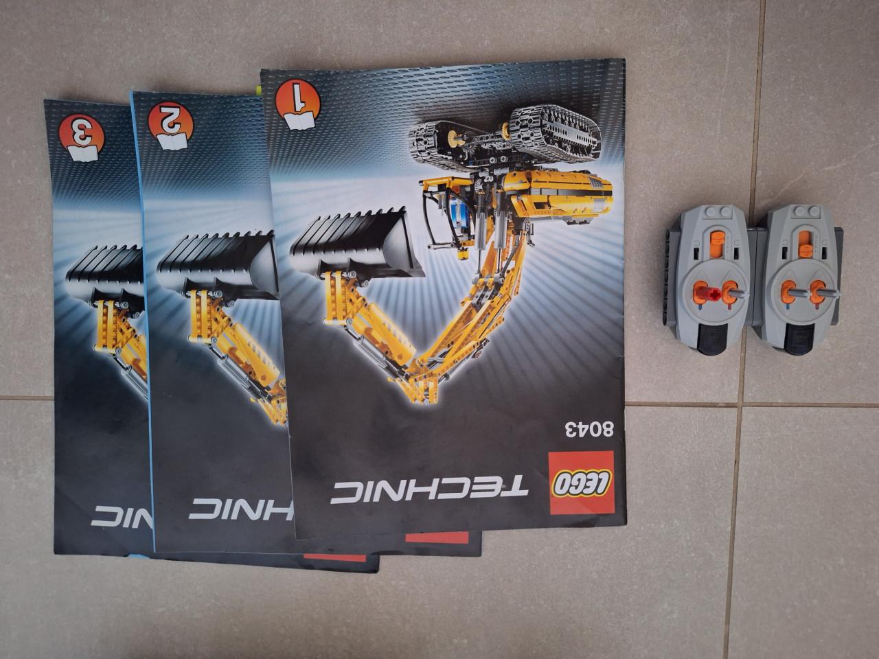 LEGO graafmachine met motoren 8043