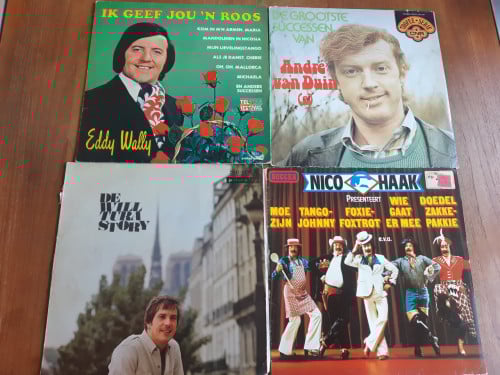 12 Nederlandstalige lp's