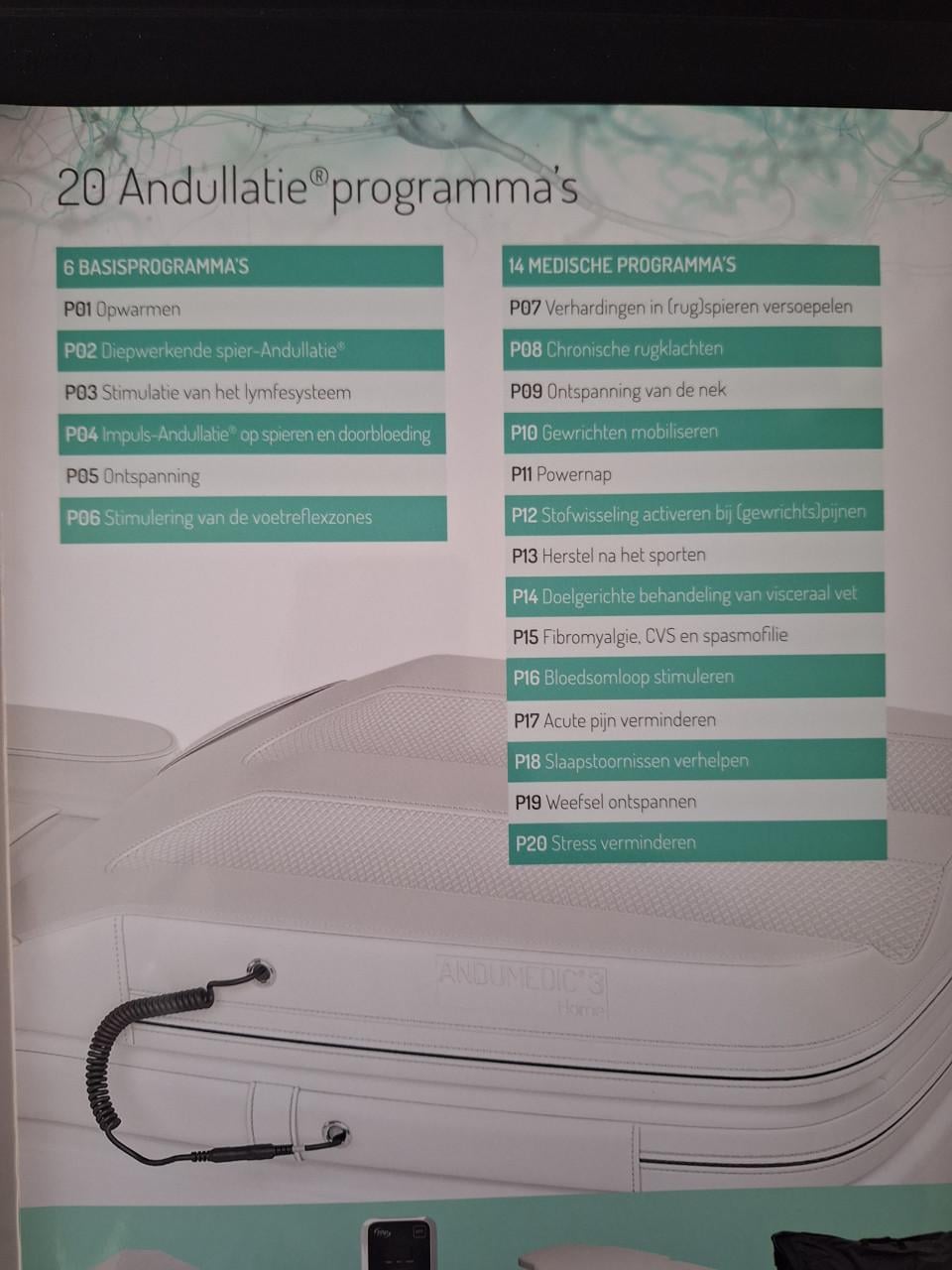 HHP Andulatie Matras