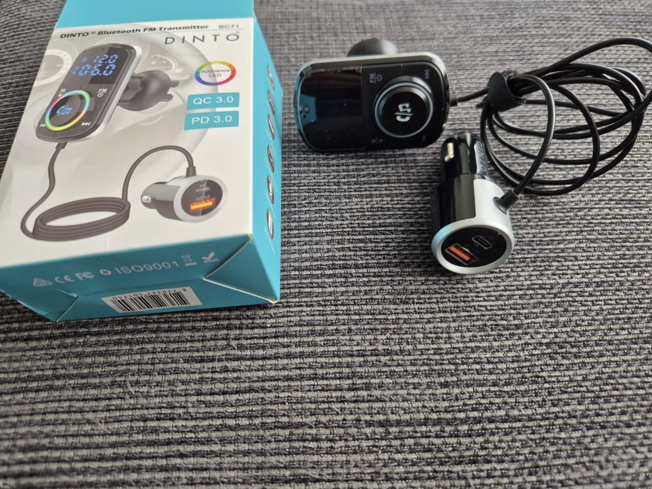 Bluetooth FM transmitter dinto bc71