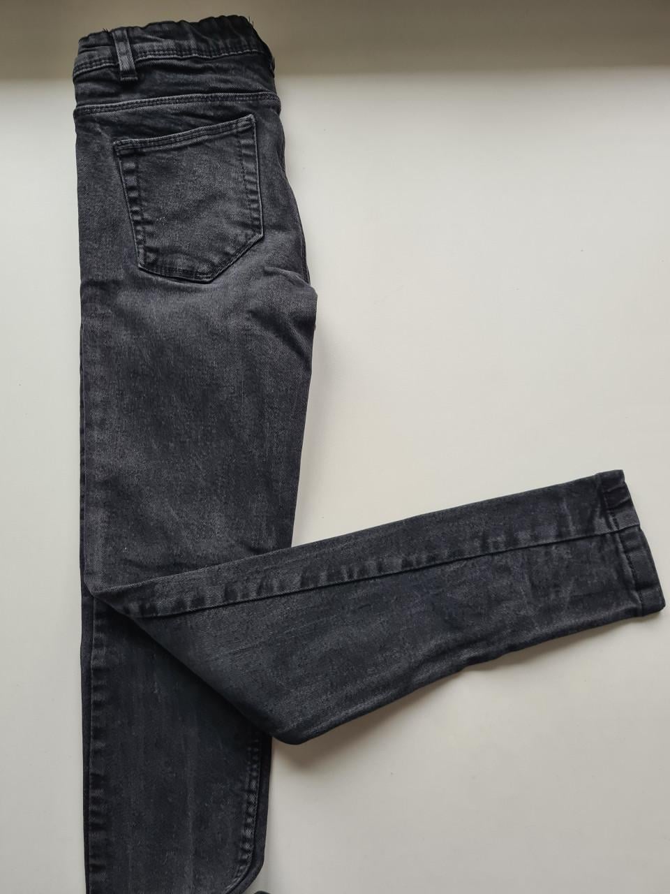 Grijze skinny spijkerbroek van NoExcuse Mt 134-140