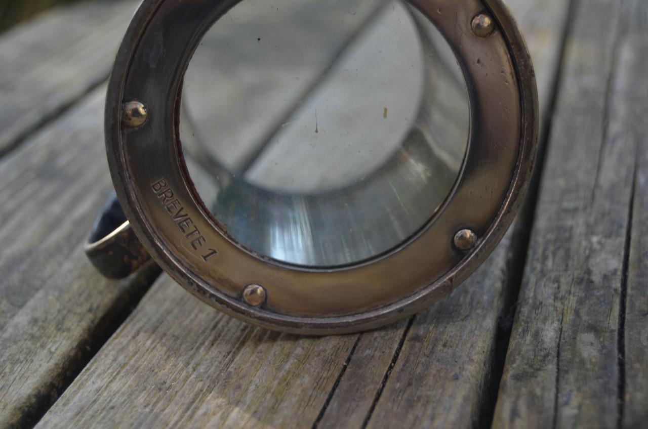 Gordon Highland Ale + nog 1 tinnen bierpullen glazen bodem