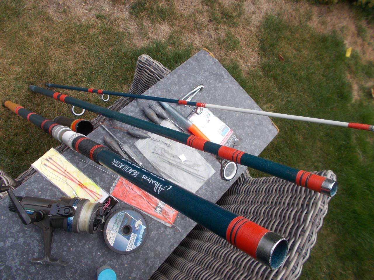 Complete strand / zeehengelset DIRECT VISKLAAR
