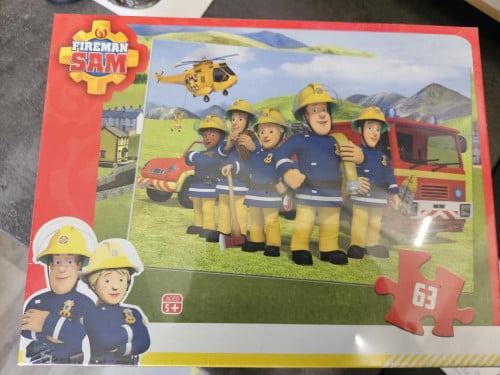 Legpuzzel Fireman Sam 63 stukjes