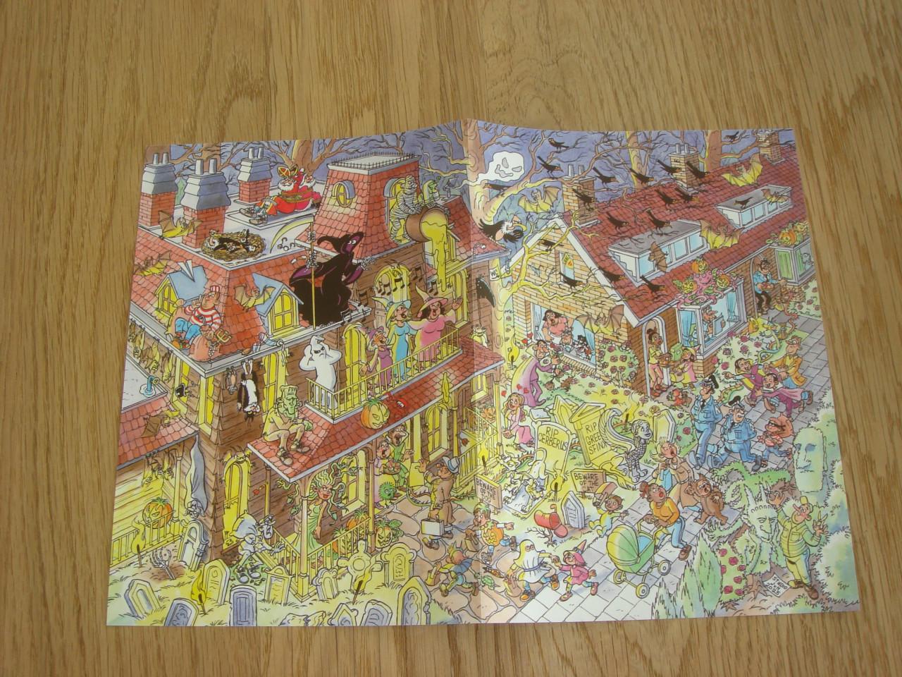 Te koop Complete Jan van Haasteren puzzel Trick or Treat 500 stukjes