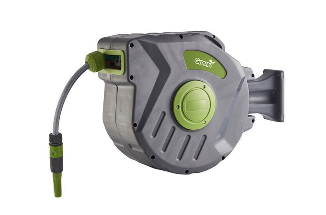 Nieuwe tuinslanghaspel / automaat / Incl. 20 meter