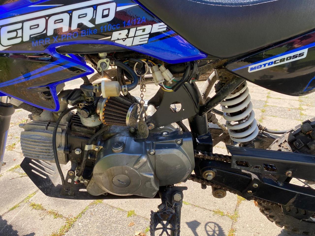Te koop: Moto Cross Gepard MRR X-pro Bike 110cc