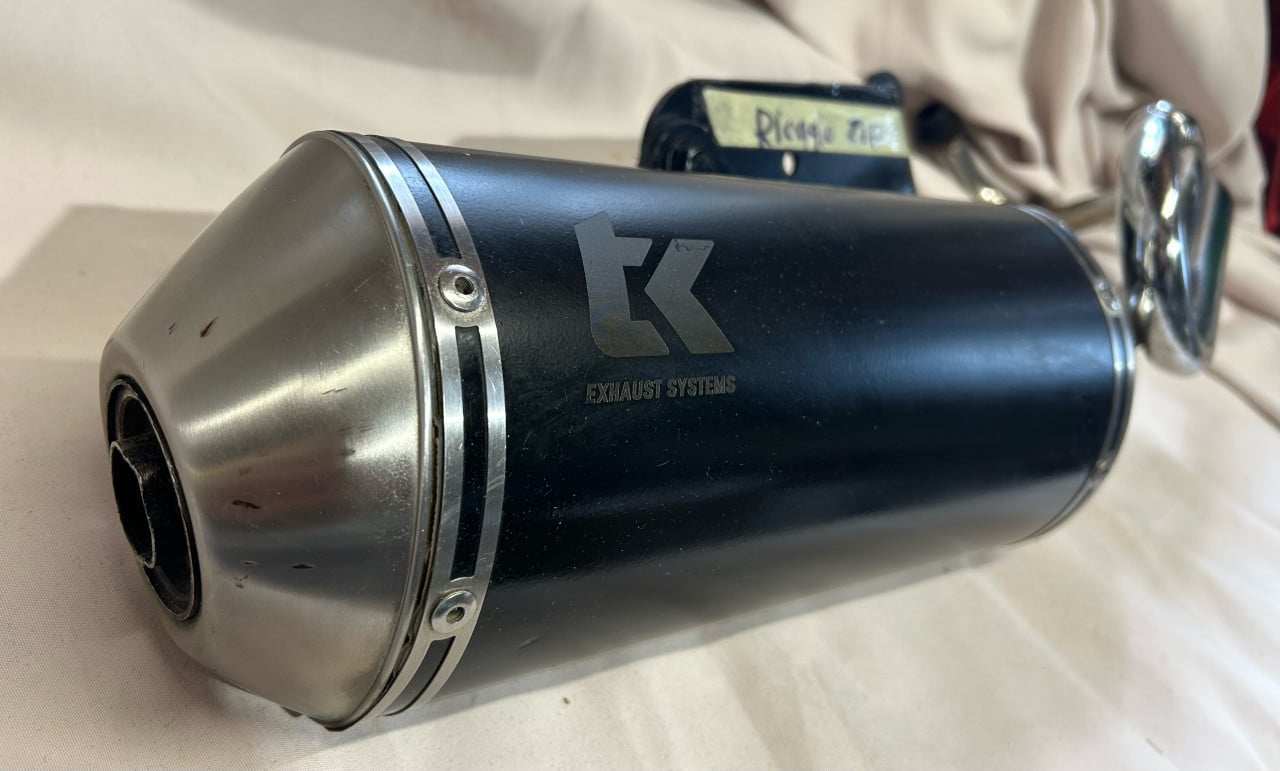 Turbokit uitlaat Piaggio Zip 4T carburateur versie.Z-MOOI