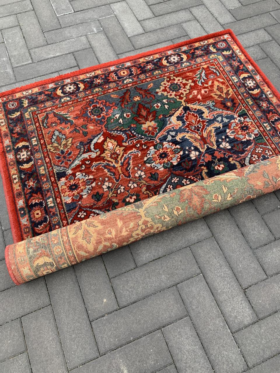 💐Super Schattig Sfeervol Vintage Vloerkleed💐193 bij 134 cm✨