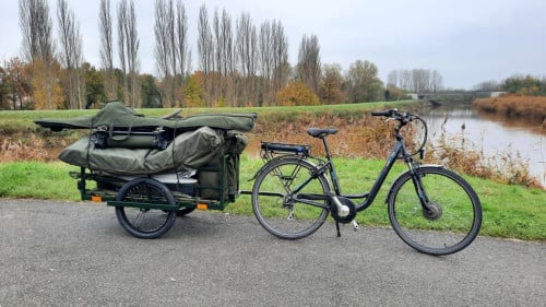 Viskar voor aan de fiets gezocht.