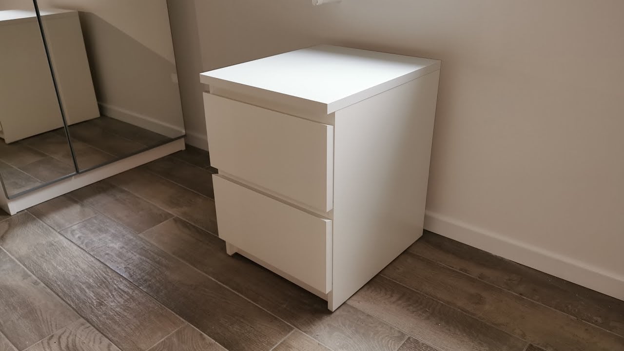 2 x Malm nachtkastje (Nieuw) 40 x 55