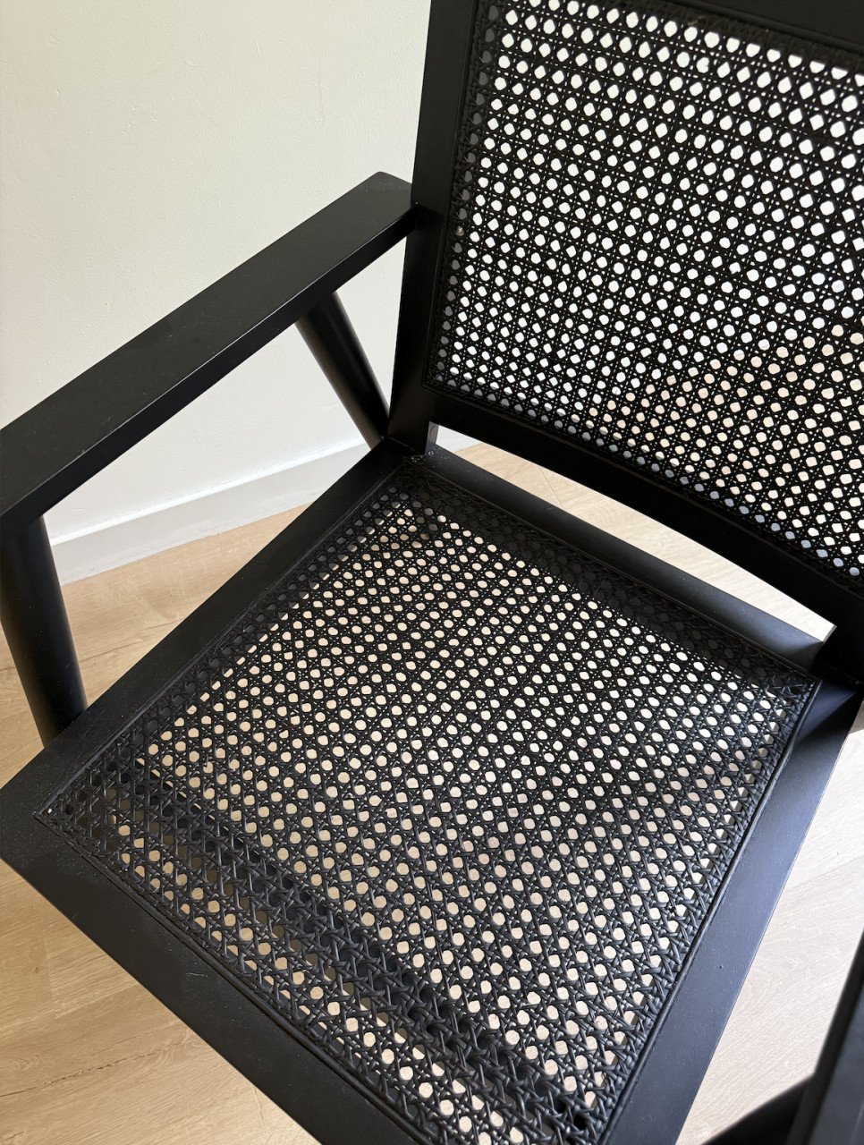 KARWEI Duke Webbing stoel zwart