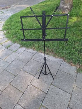 Blad muziekstandaard verstelbaar en opklapbaar nwstaat