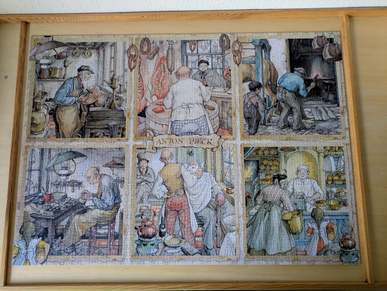 Puzzel van Anton Pieck
