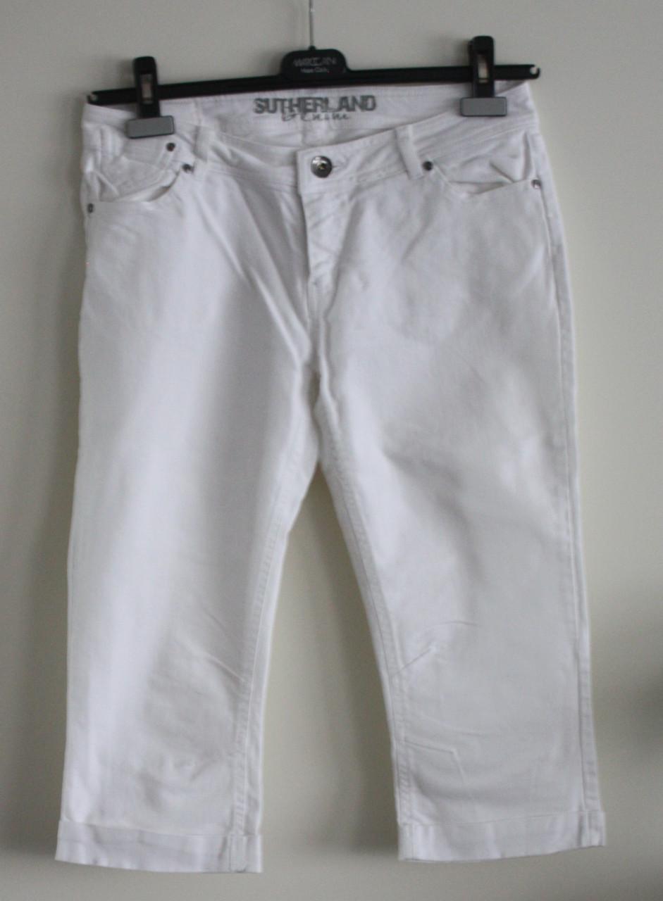 Witte korte broek maat m