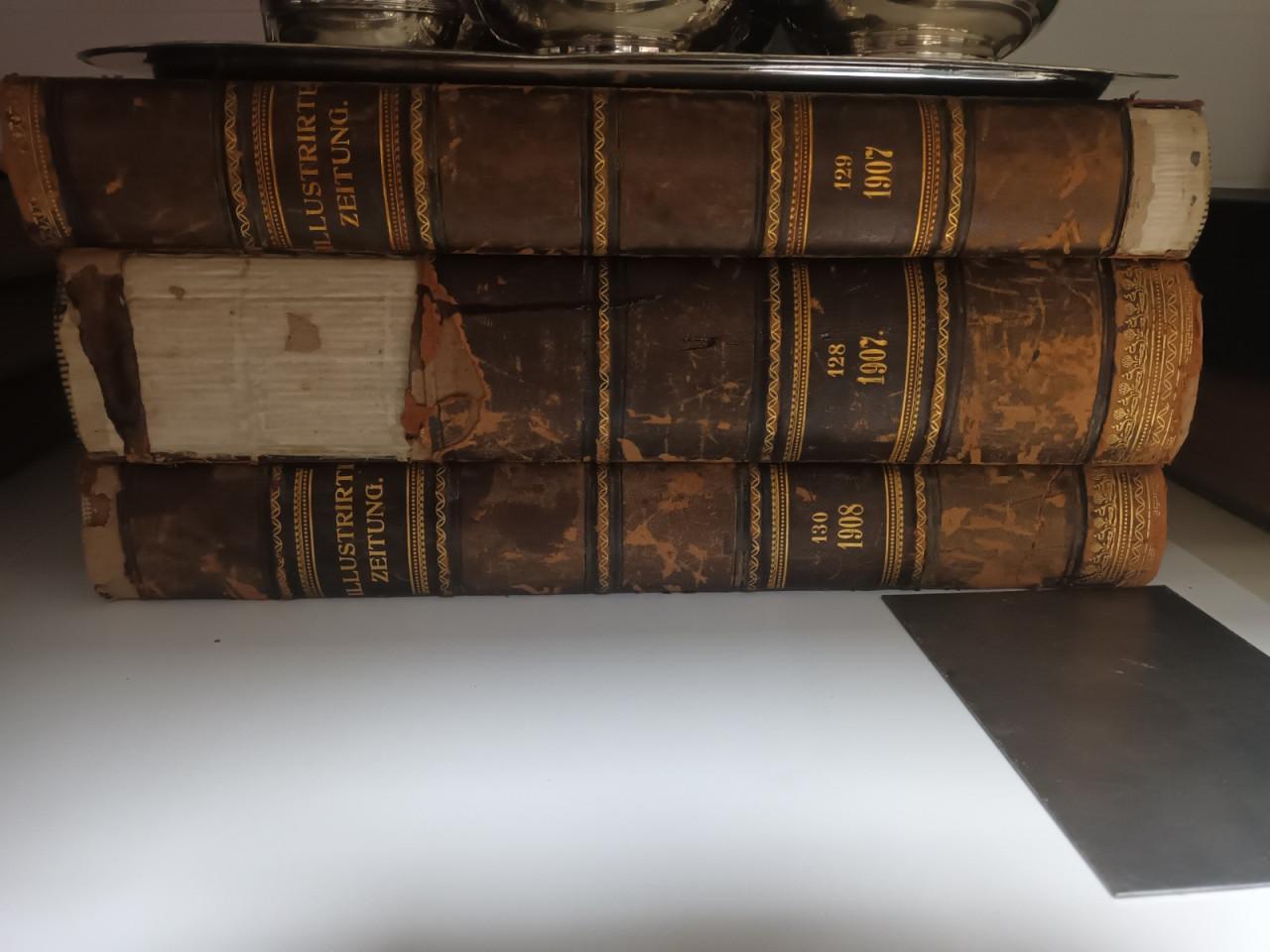 Boeken De Illustrirte Zeitung 6 stuks ( 5 Deutsch en 1 Englisch )