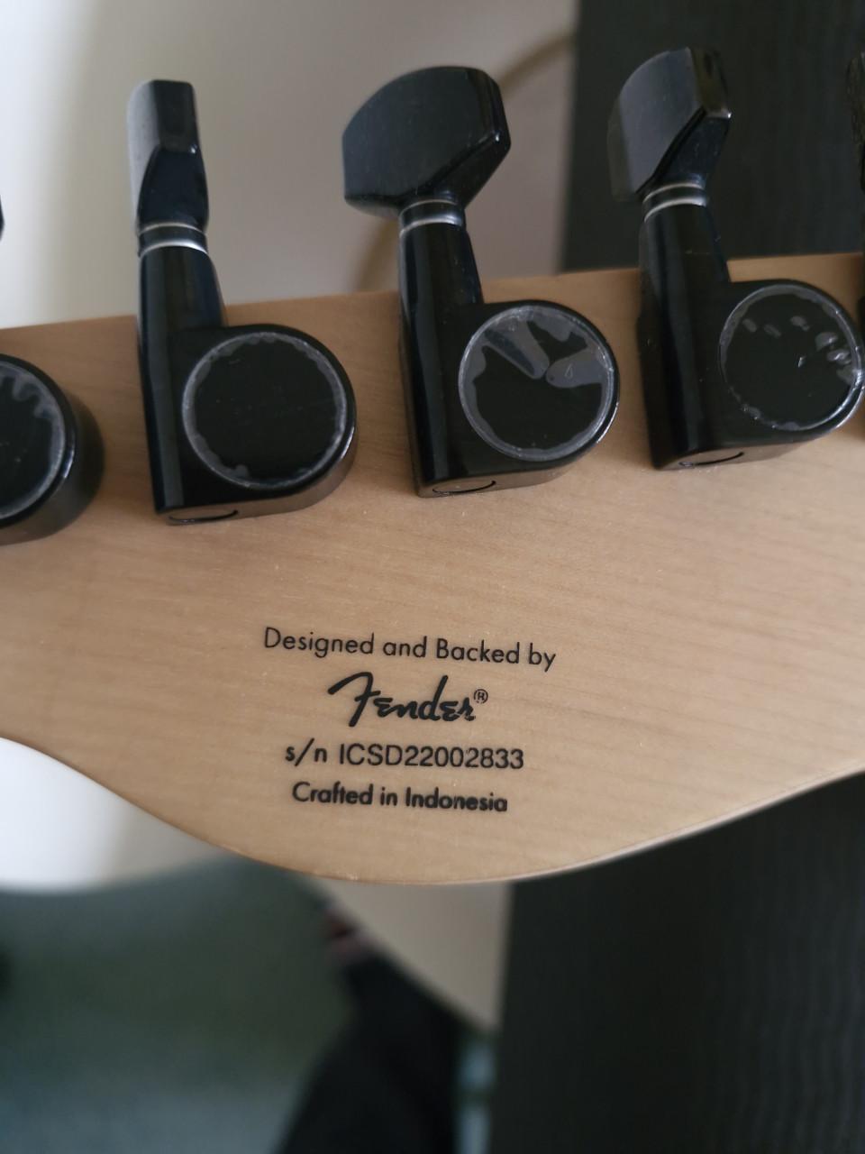 Telecaster ltd Oranje  made in Indonesia