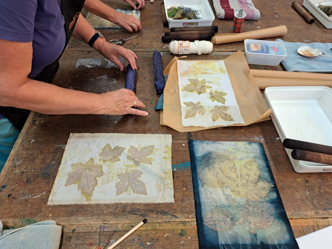 Workshop Ecoprinten in Zeeland