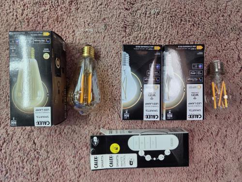CALEX smart wifi lampen incl afstandsbediening