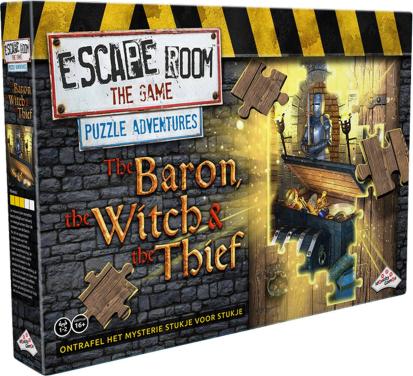 Escape Room Puzzel "The Baron, The Witch & The Thief"