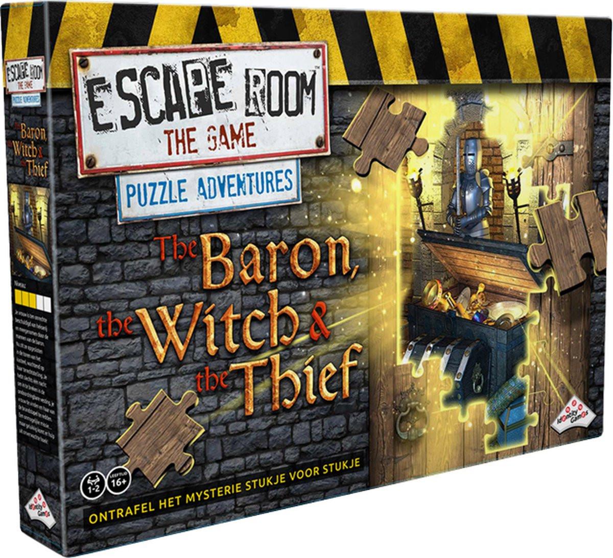 Escape Room Puzzel "The Baron, The Witch & The Thief"