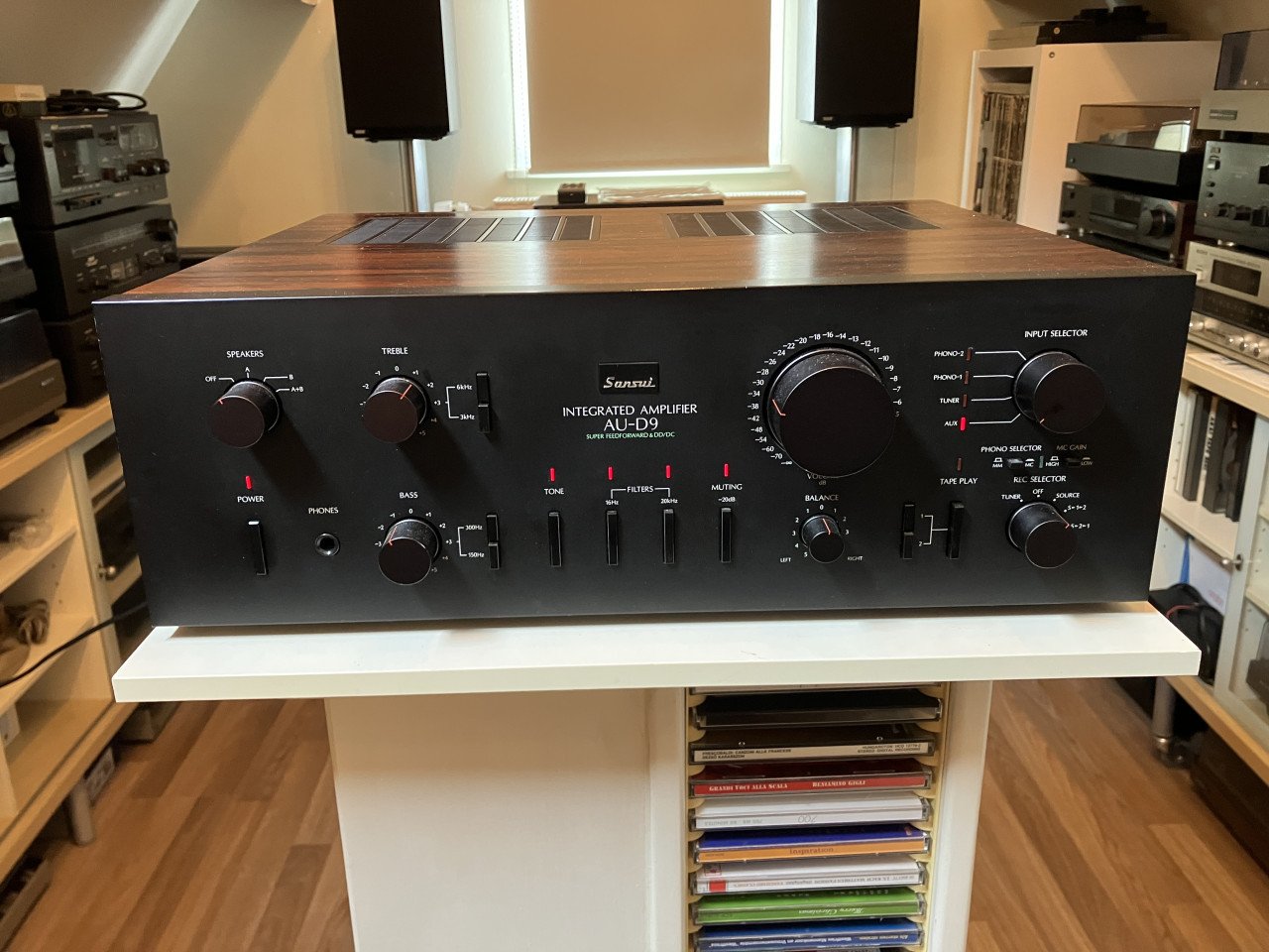 Sansui AU-D9 en SU-T9 vintage top kwaliteit met garantie