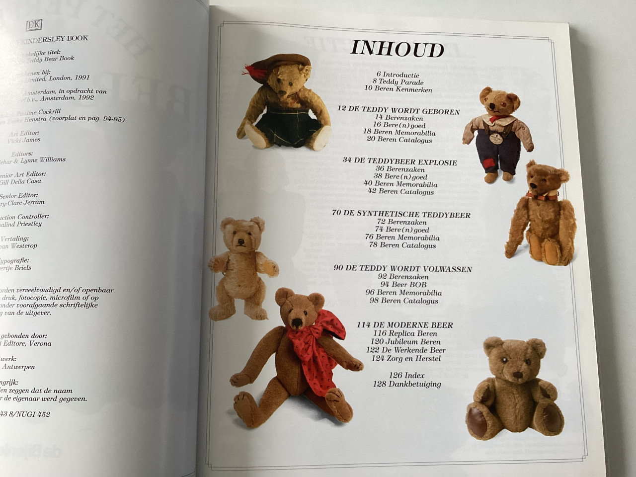 Het perfecte berenboek.    Bijenkorf.     Harde kaft.