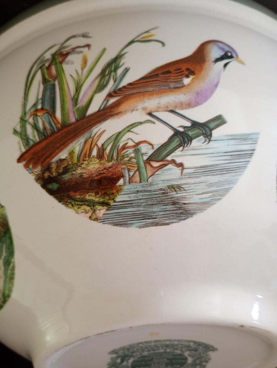 Schaal met  vogels