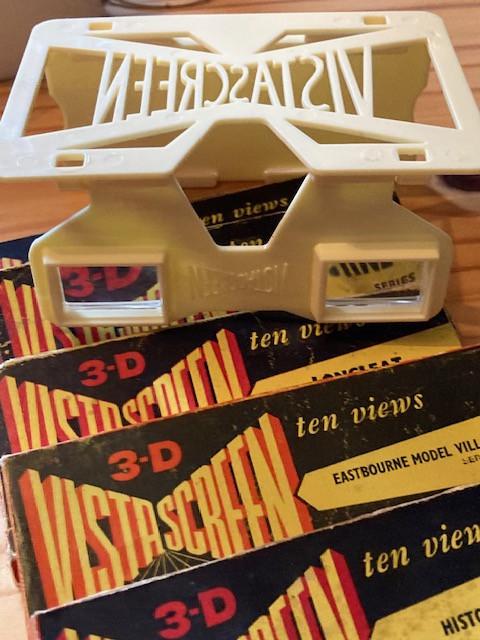 3D VistaScreen vieuwer(tje) met fotoboekjes / Het vormenspel Tangram