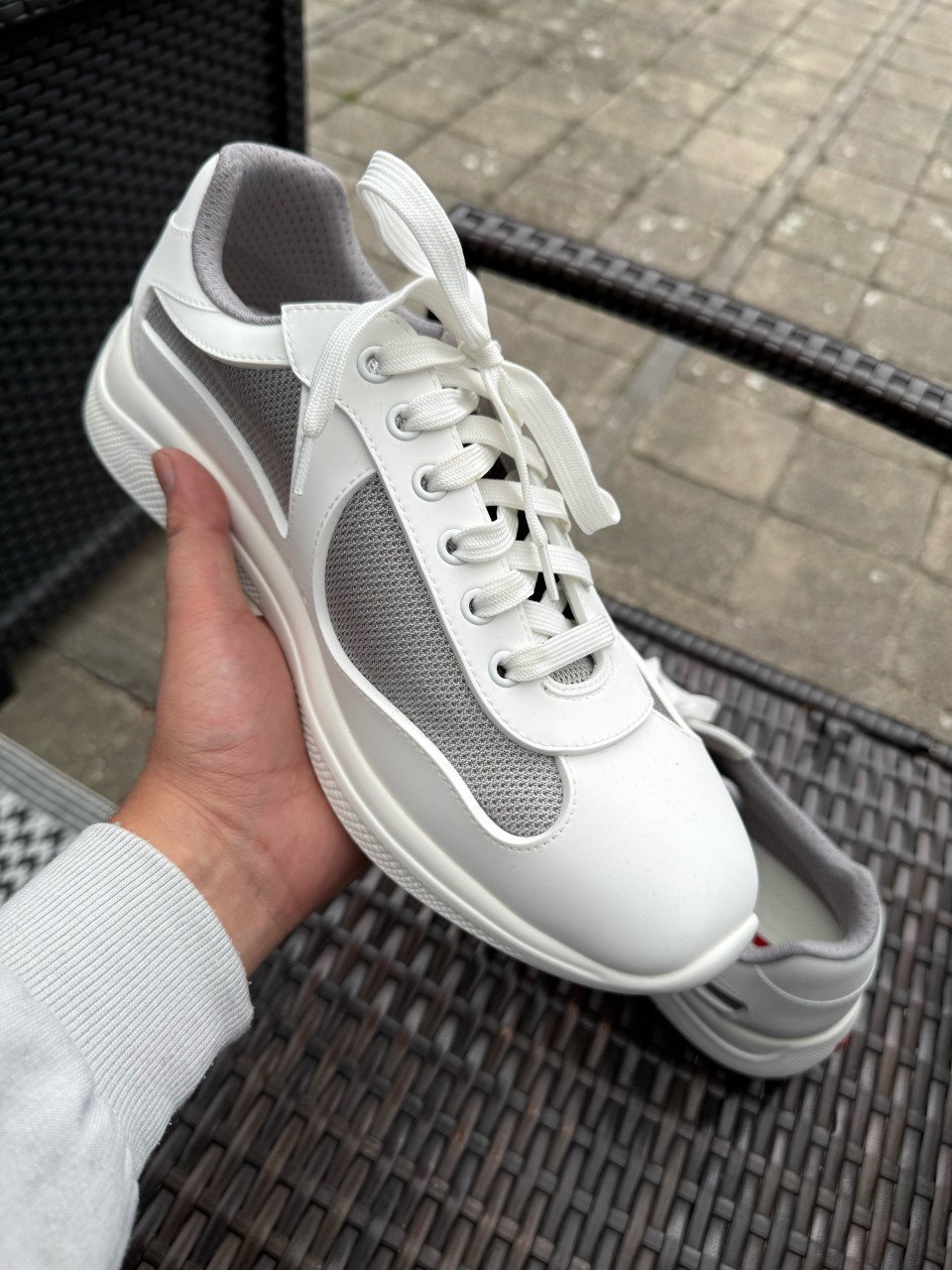 Prada Sneakers Wit Maat 42