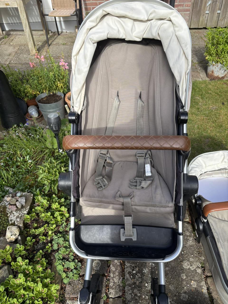Joolz kinderwagen met reiswieg en voetenzak