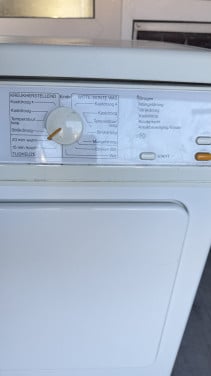 Miele luchtafvoer droger