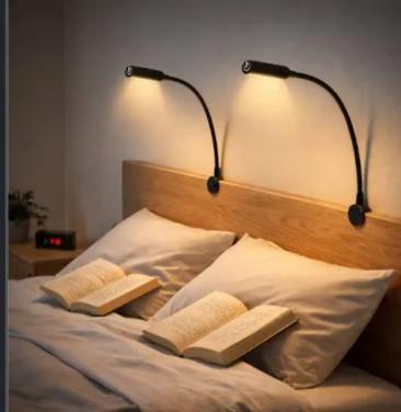 Leeslampjes bed