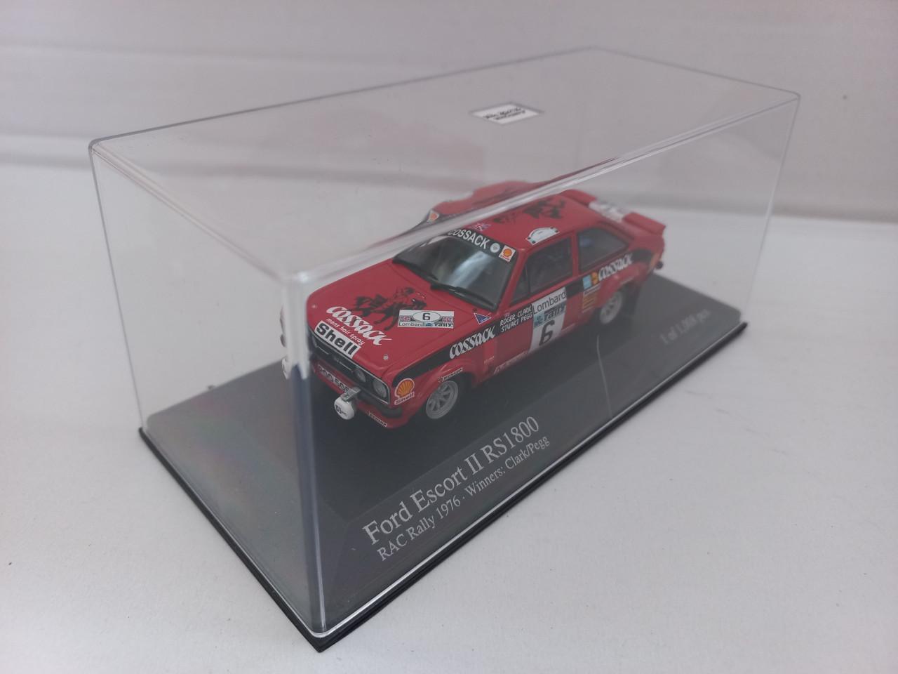 Te koop modelauto 1:43 WRC rally ford escort ll